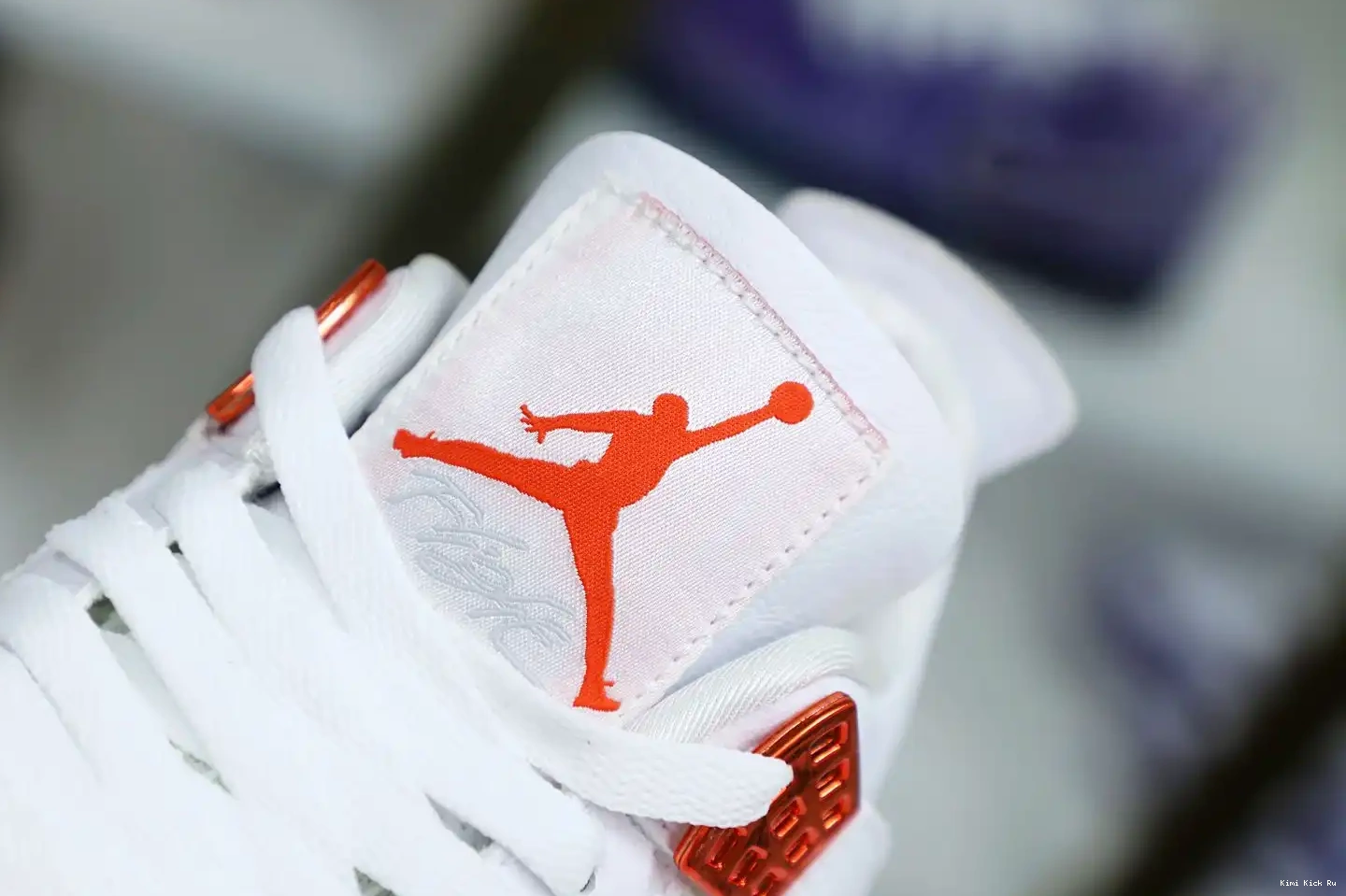 metallic Air Kimikick Jordan retro“orange Jordan 4 0518